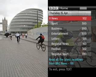 Freesat Red Button Home