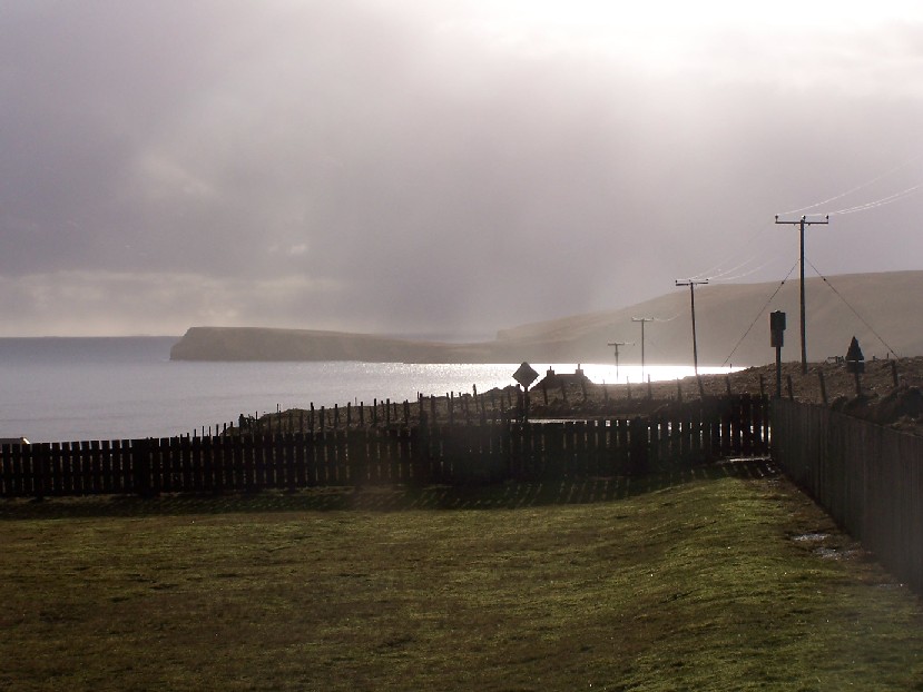 It is thinking about sleeting.