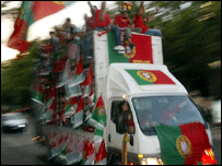 Torcedores portugueses