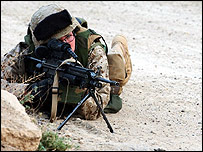 Americký voják v Ramádí