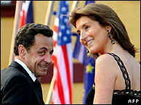 सारकोज़ी और सिसिलिया