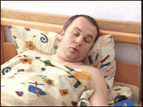 Нестор Шуфрич на лікарняному ліжку