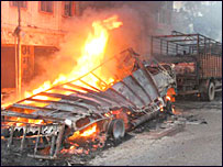 आगरा में हिंसा