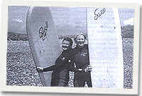 'everybody's gone surfing, surfing Abersoch...'