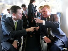 Nick Clegg and Charles Kennedy