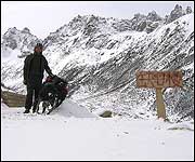 The highest point on the road to Devon