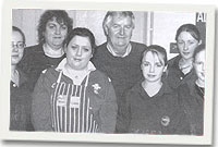 Criw Clwb Ffermwyr Ifanc Dyffryn Nantlle ac Alun Ffred AC