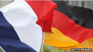 Франція і Німеччина, прапори