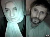 گروگان های فرانسوی که اخیرا از سوی طالبان آزاد شدند