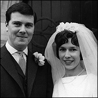 Christine's wedding day