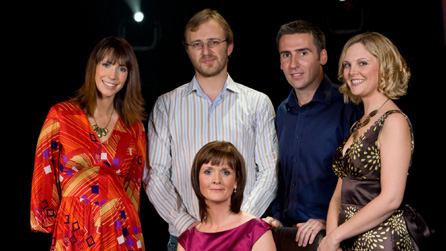 Alex, Aneirin, Betsan, Dafydd ac Elin