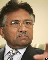 O presidente do Paquistão, Pervez Musharraf 