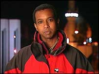 Rageh Omar in Baghdad