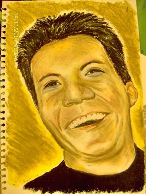 A2 Fine Art coursework - Simon Cowell