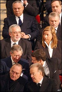 स्पेन में श्रद्धांजलि सभा