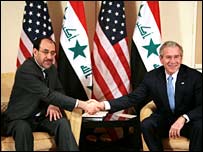 Bush ve Maliki