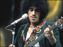 Thin Lizzy frontman Phil Lynott 