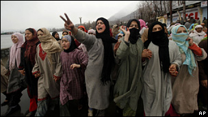 Anti-India protests in Kashmir
