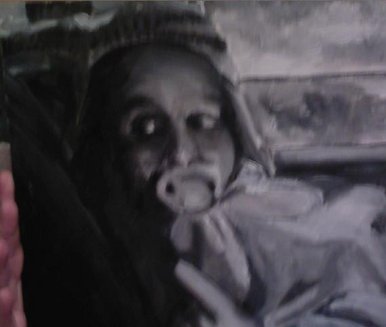 Baby Jack in the car