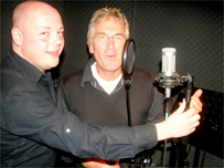 Our recording stars: Shane Solomon and Laurence Reed