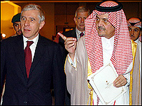 سعودالفيصل و جک استرا