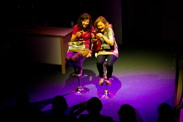 Single White Male: Pam and Kath out on the town, or in the words of Pam's son Paul - 