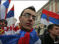 Protesta në Beograd