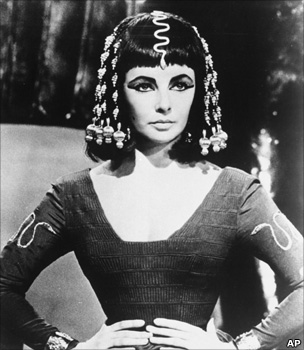 Elizabeth Taylor as Cleopatra