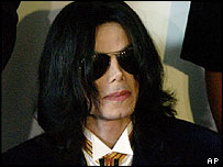 O astro pop Michael Jackson