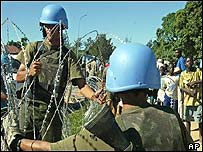 ONU conta com mais de 4 mil soldados em Bunia