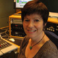 Linda Higgins in the BBC Radio Ulster studio