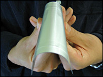 A bateria flexível da NEC