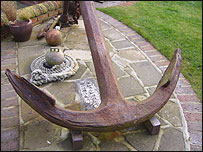 One of The Beagle's anchors