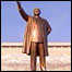 Estátua do líder norte-coreano, King Jong Il