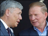 Л.Кучма і Ю.Єхануров