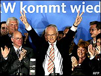 Candidato Juergen Ruettgers comemora resultado