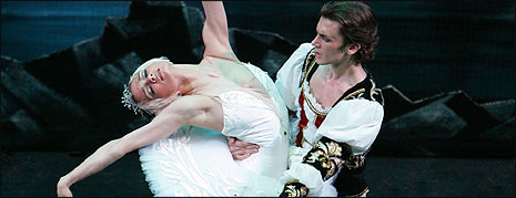 Irina Kolesnikova as Odette, the swan princess!