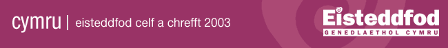Eisteddfod Celf a Chrefft 2003