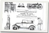 Rhai o hysbysebion rhaglen 1923