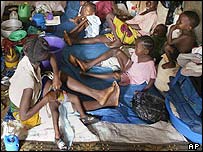 Desabrigados na Libéria