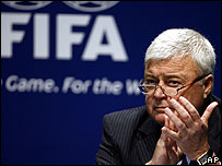 Ricardo Teixeira, presidente da CBF