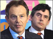 Tony Blair ve Gordon Brown