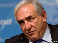 diretor-gerente FMI, Dominique Strauss-Kahn