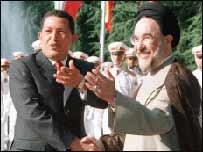 خاتمی و چاوز - تصوير آرشيوی