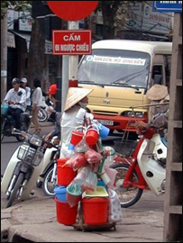 Một góc phố ở Hà Nội