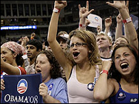 Những người ủng hộ ông Obama