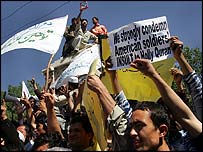 Protestos em Cabul, no Afeganistão