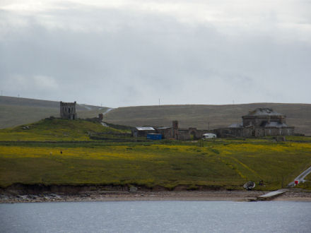 Brough Lodge on Fetlar