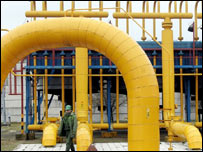 گیس پائپ لائن