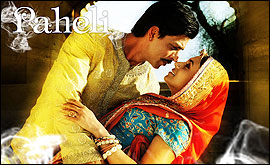 Shah Rukh Khan and Rani Mukerji
